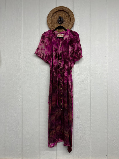 Crepe Sari Summer Woodstock Duster 0626 114