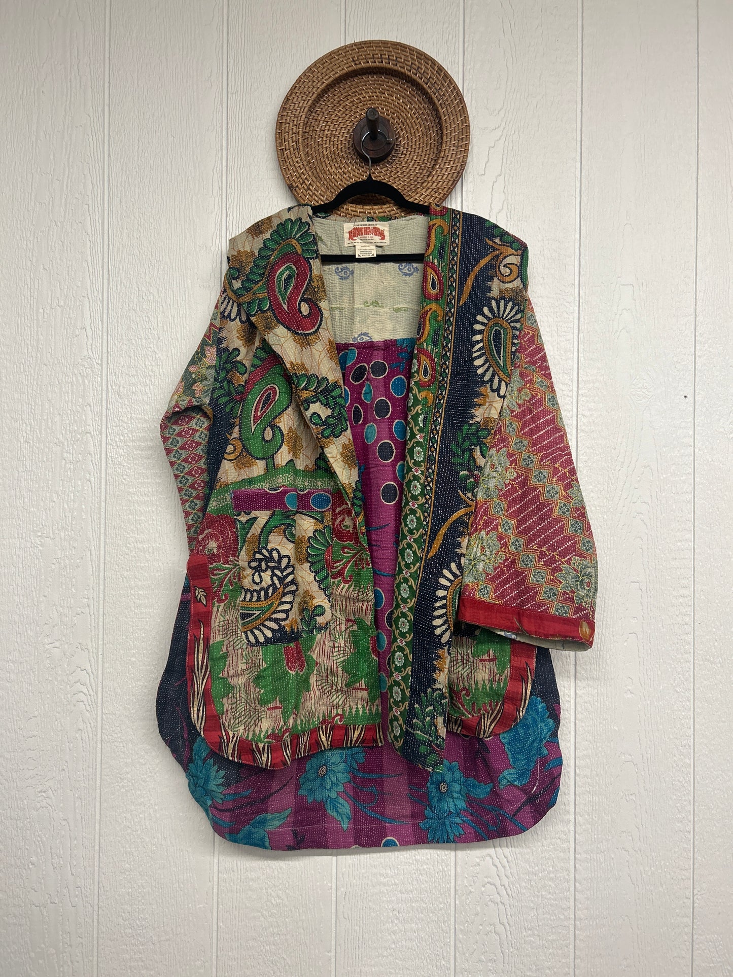 Fine Kantha Drifter Coat 1125 241