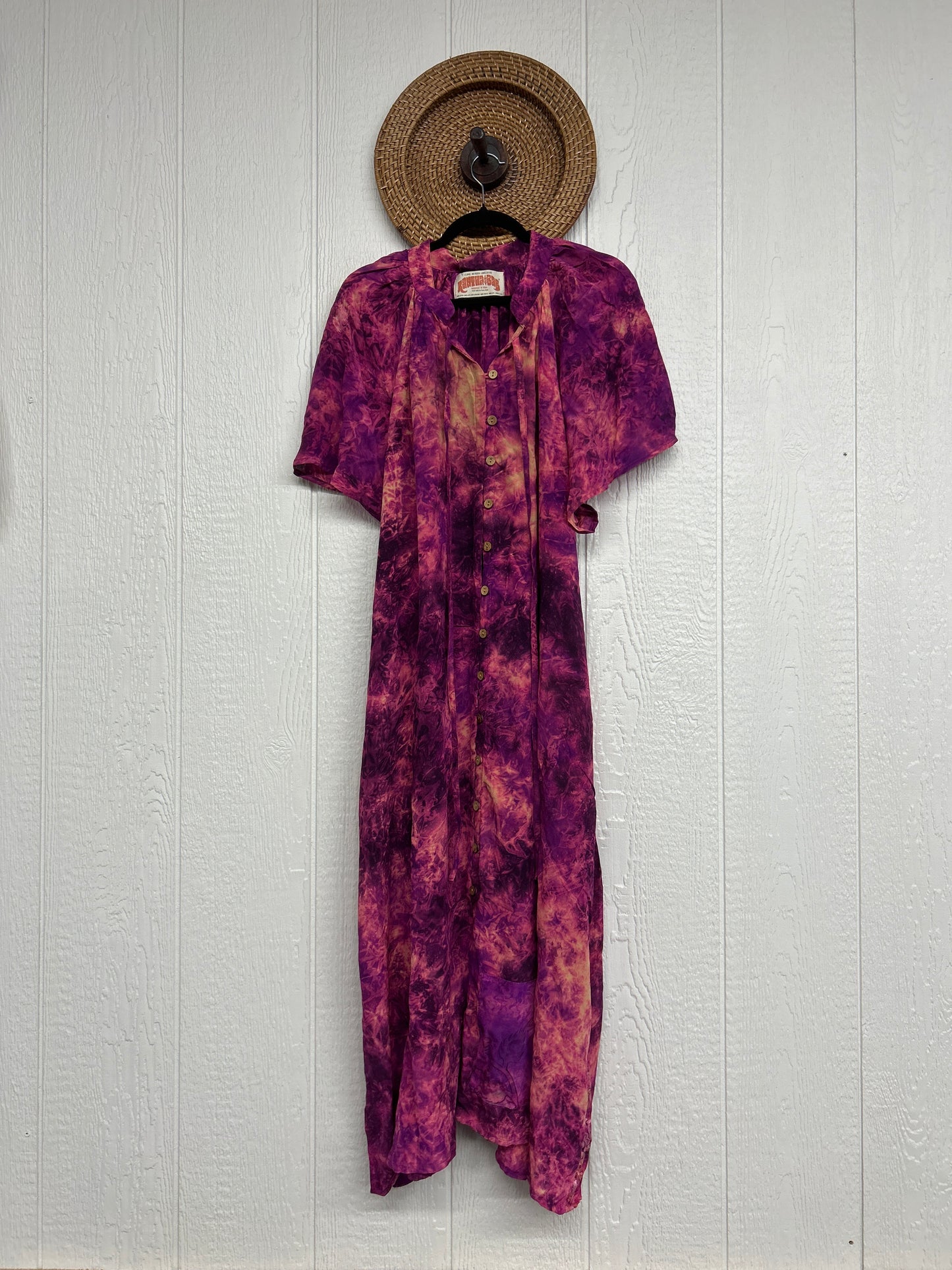 Crepe Sari Summer Woodstock Duster 0626 019
