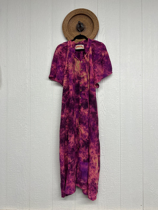 Crepe Sari Summer Woodstock Duster 0626 019