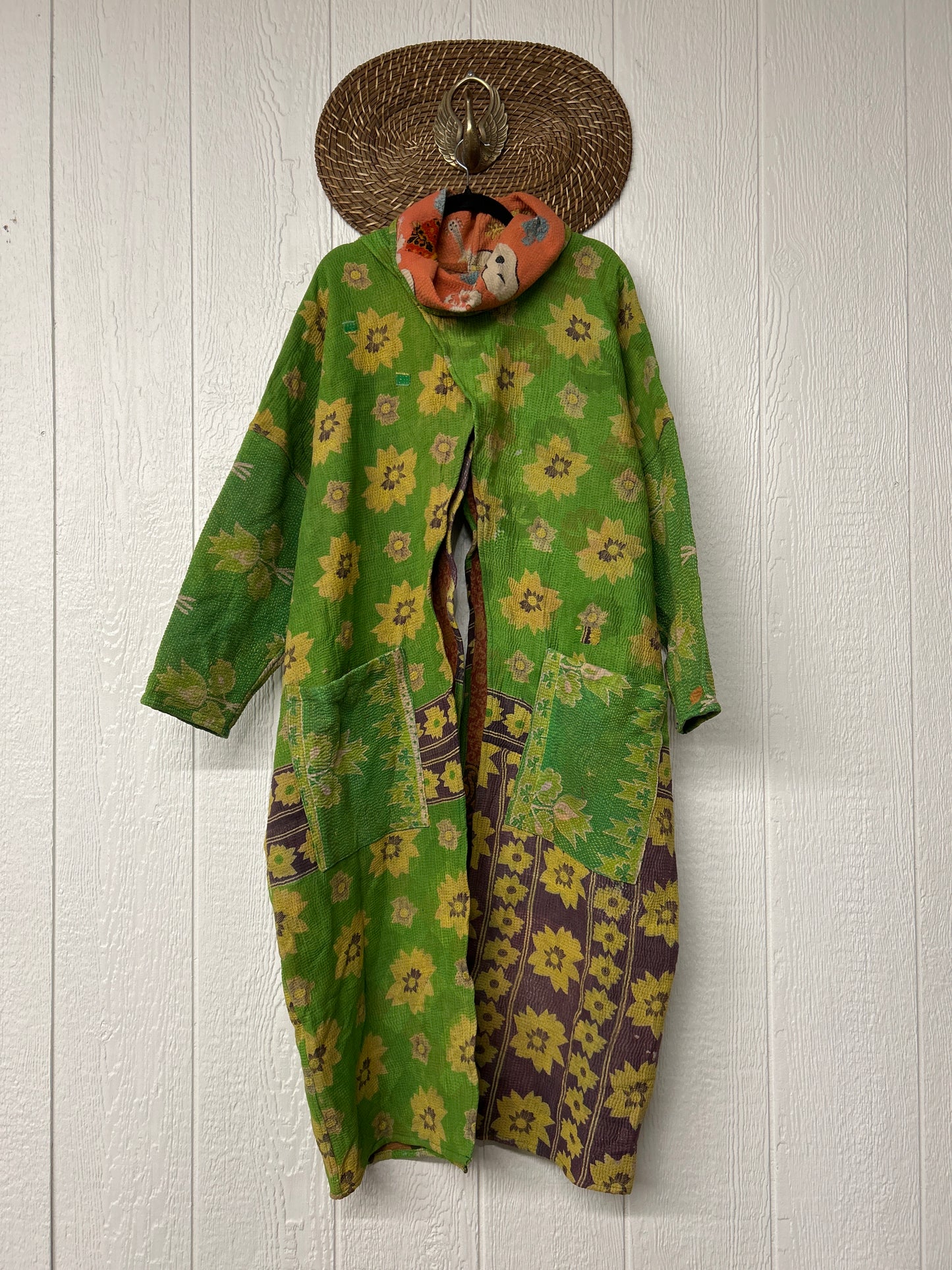 Fine Kantha Cowl Split Pullover 1225 104