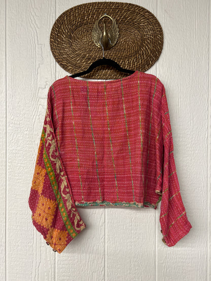 Pareo Kantha In Bloom Cropped Pullover 0326 257