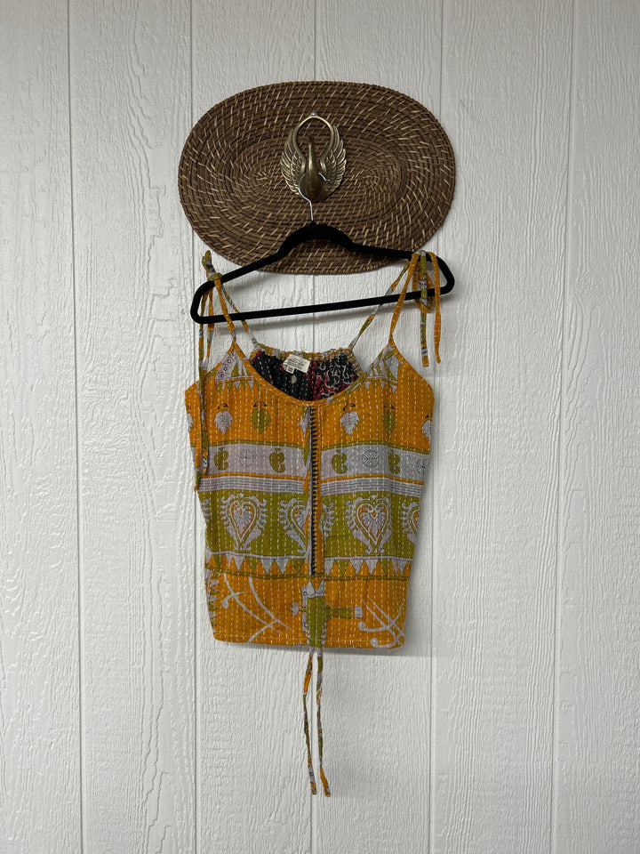 Kantha Butterfly Tank Top 0525 010