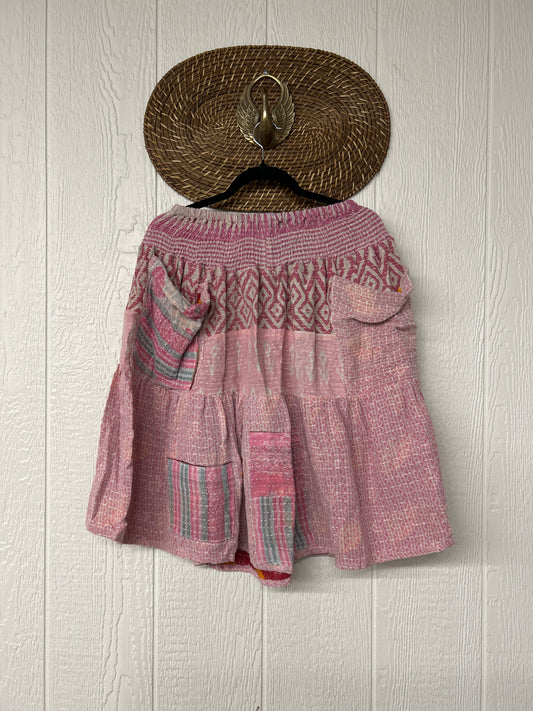 Pareo Kantha Meadow Skirt 0826 013