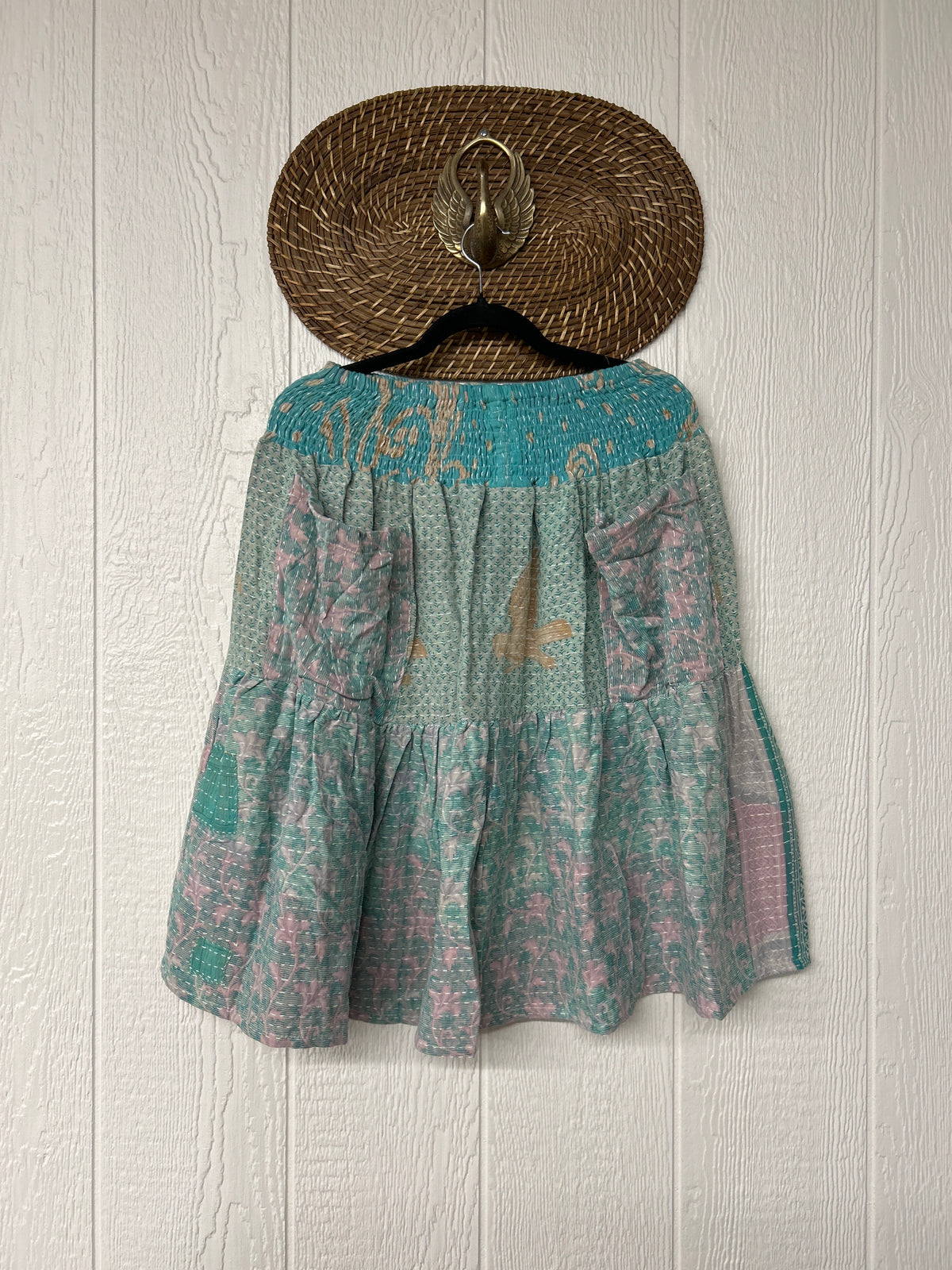 Pareo Kantha Meadow Skirt 0826 255