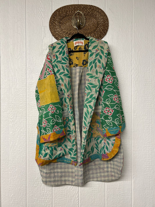 Fine Kantha Drifter Coat 1026 187