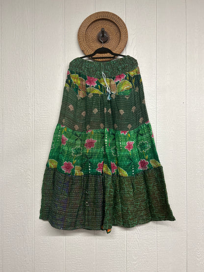 Pareo Kantha Lotus Maxi Skirt 0826 029