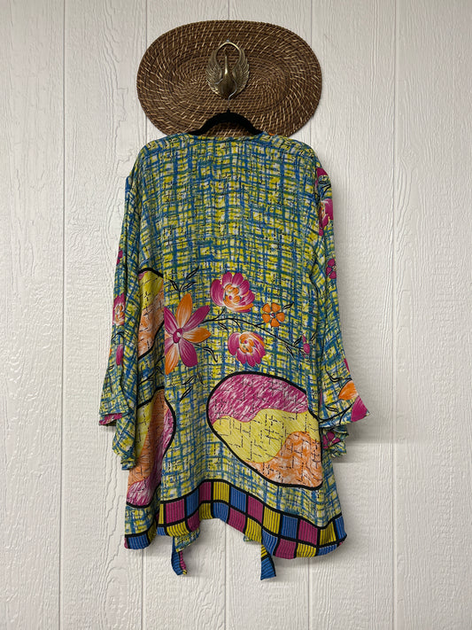 Rasgulla Sari Shortie Spellbound Kimono 0226 045