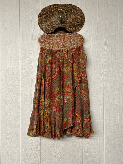 Crepe Sari Inner Peace Wrap Skirt 0626 088
