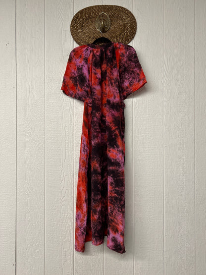 Crepe Sari Summer Woodstock Duster 0626 161