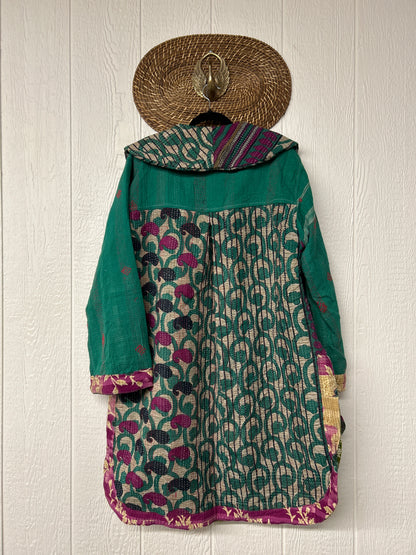 Fine Kantha Drifter Coat 1026 163