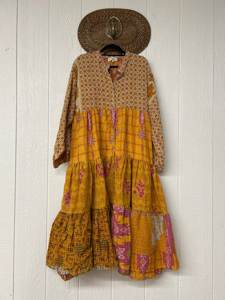 Kantha Luminous Maxi Dress 1224 086