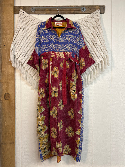 Pareo Kantha Gravity Duster Dress 0226 106
