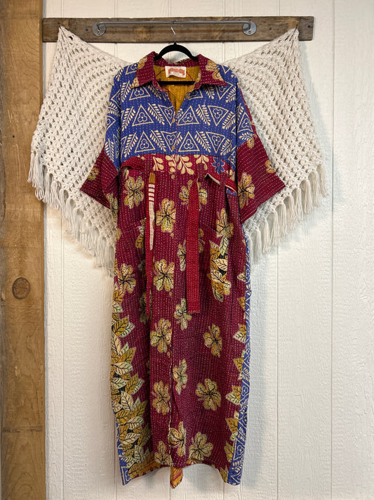 Pareo Kantha Gravity Duster Dress 0226 106