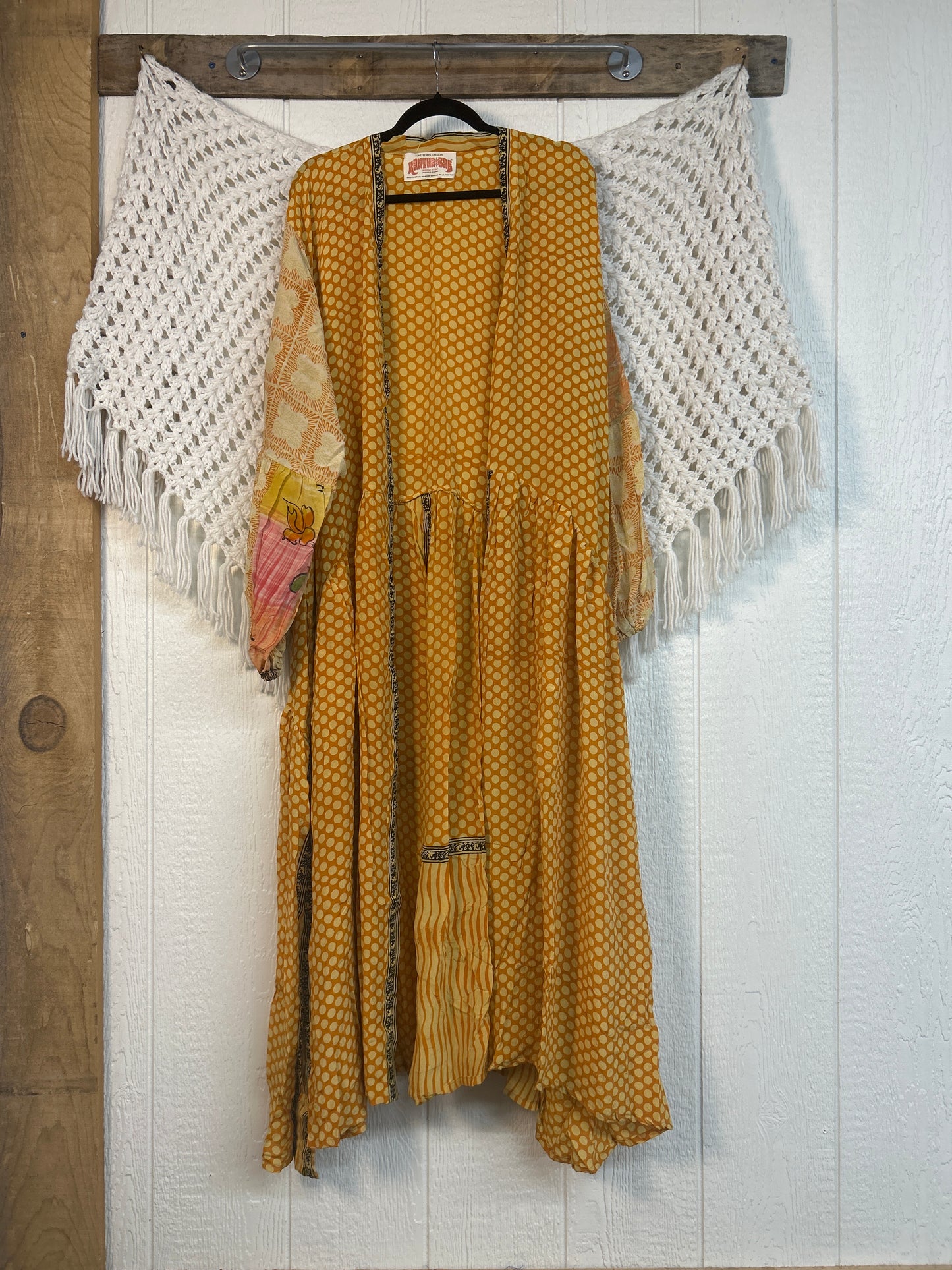 Crepe Sari Evermore Kimono 0326 038