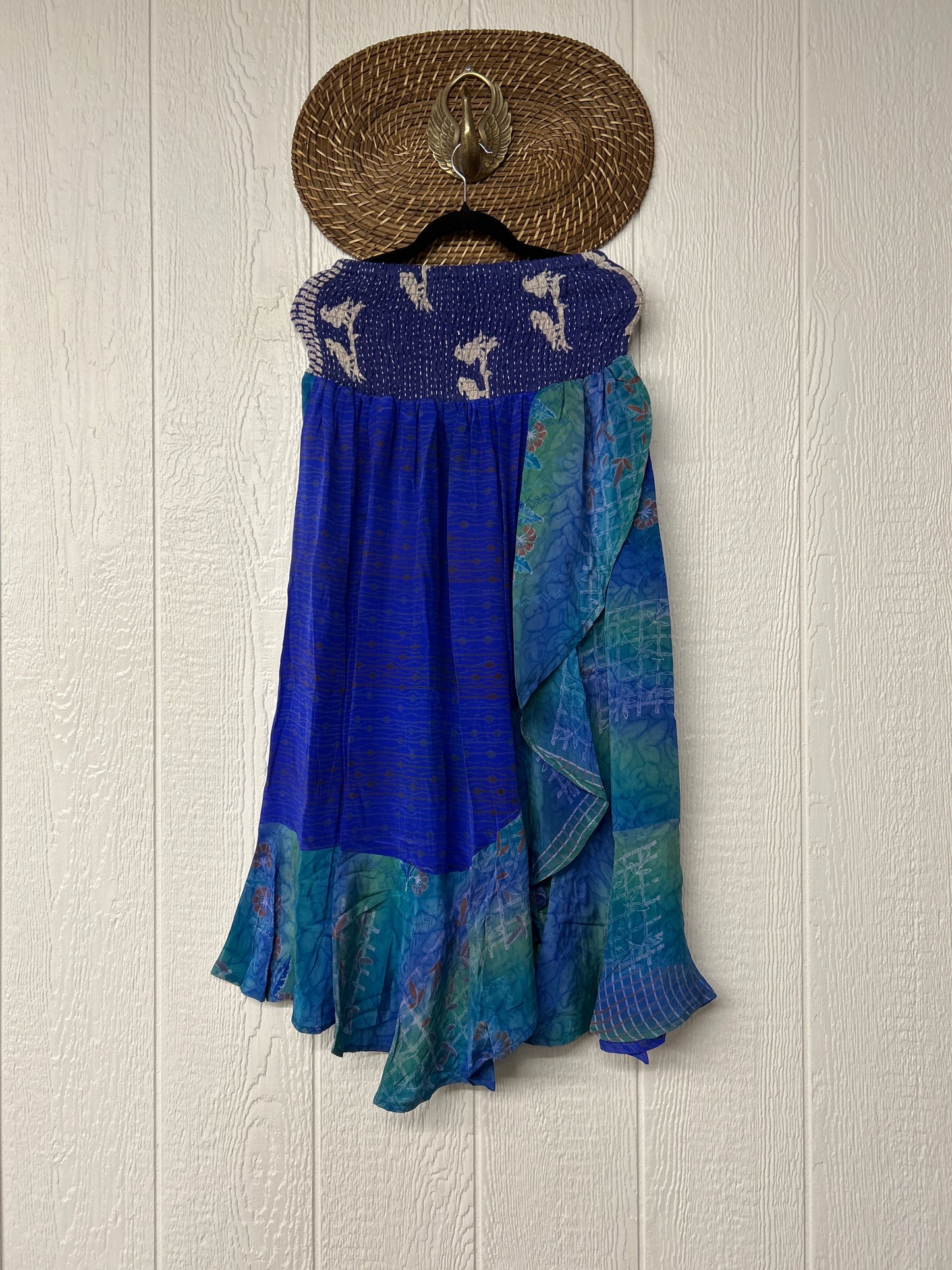 RETAIL Crepe Sari Inner Peace Wrap Skirt 0626 037