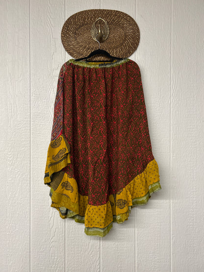 Crepe Wild Rose Skirt 1025 112