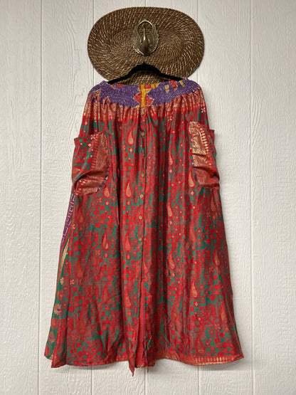 Rasgulla Sari Butterfly Cargo Skirt 0126 153