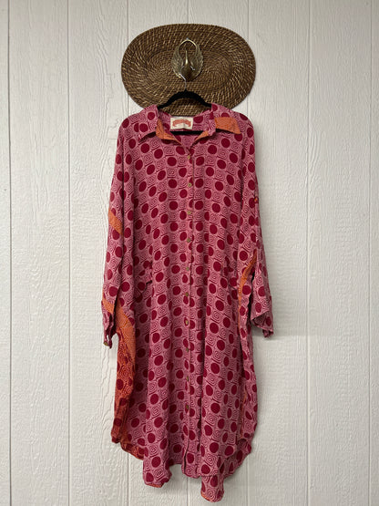 Crepe Sari Free To Be Longsleeve Maxi 1225 042