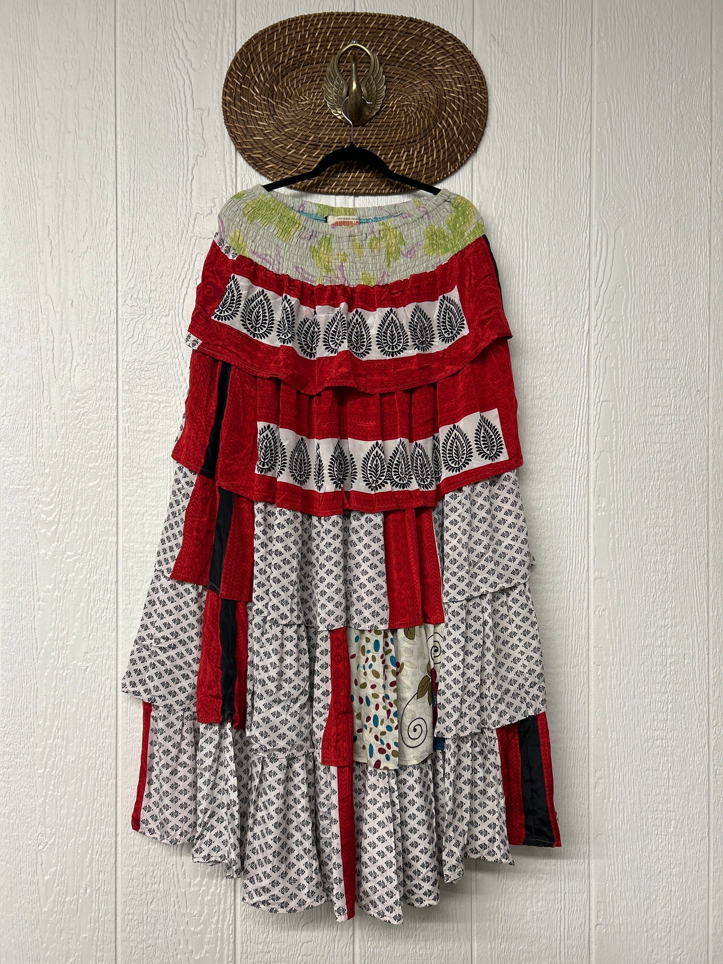 Rasgulla Sari Venus Ruffle Maxi 1125 093