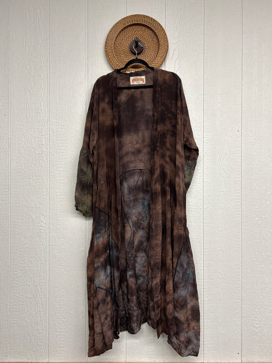 RETAIL Crepe Sari Evermore Kimono 1026 043