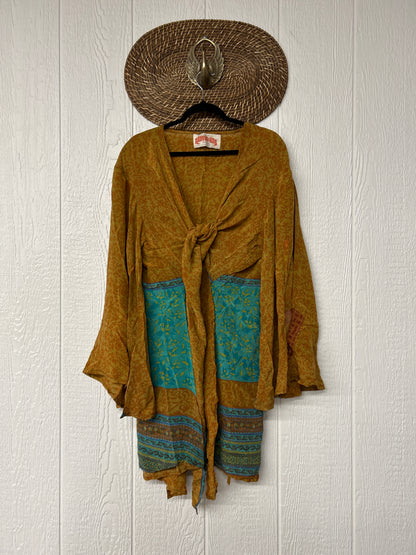 Crepe Sari Shortie Spellbound Kimono 0426 025