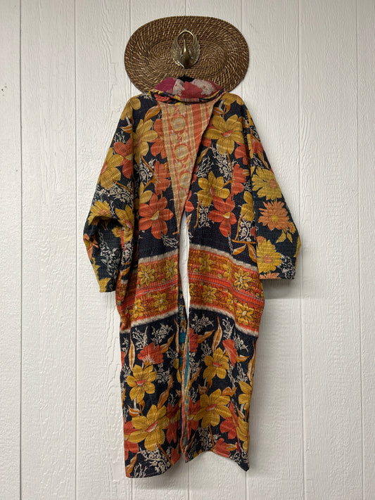 Fine Kantha Cowl Split Pullover 1225 086