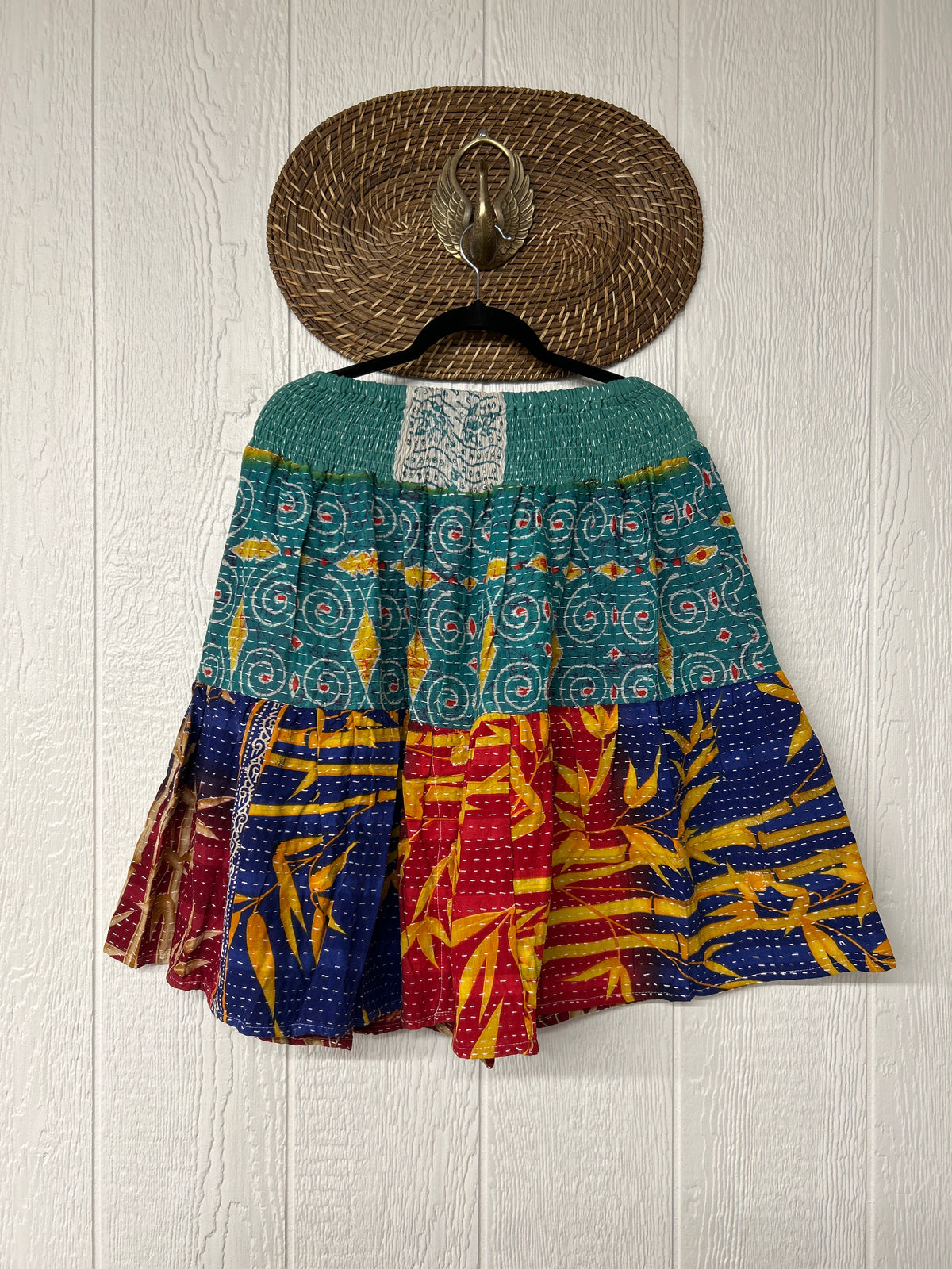 Pareo Kantha Meadow Skirt 0826 220