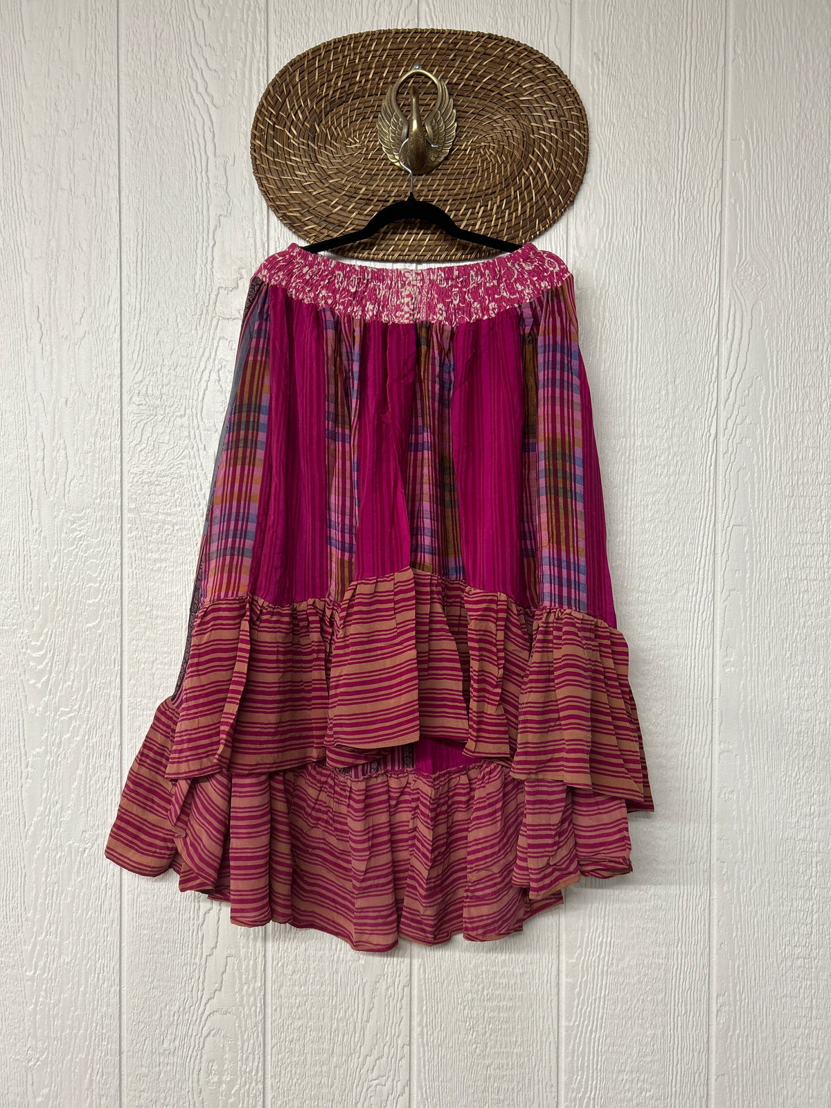 Crepe Sari Dahlia Skirt 1026 136