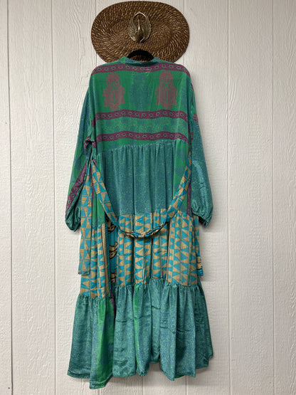 Rasgulla Sari Luminous Maxi Dress 0226 023
