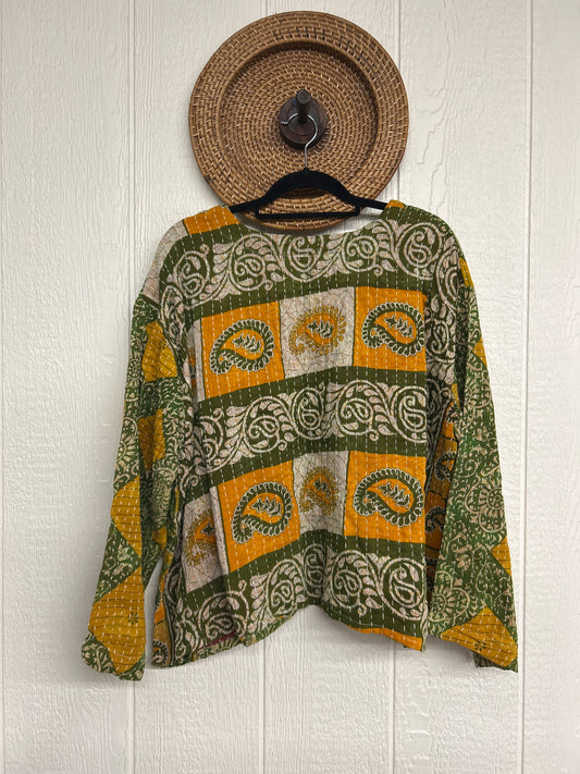 Pareo Kantha Wanderer Pocket Crop Top 0226 195