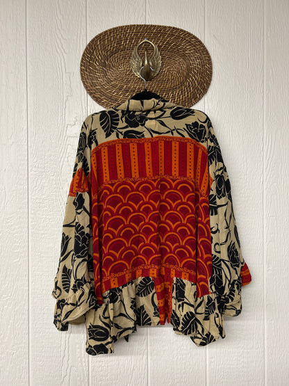 Crepe Sari Wild Rose Top 1225 165