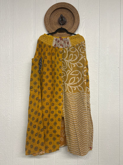Pareo Kantha Butterfly Cargo Skirt 0426 184