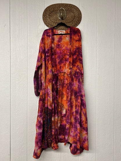 Crepe Sari Evermore Kimono 1026 256
