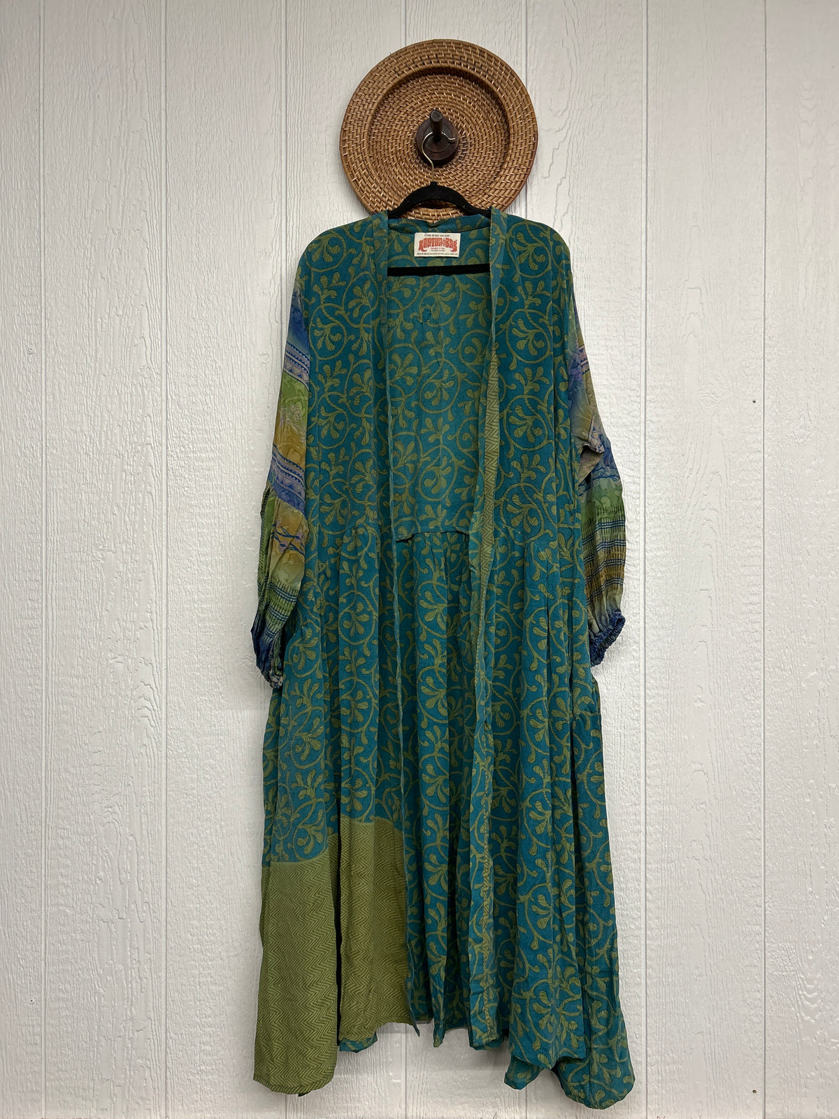 Crepe Sari Evermore Kimono 1026 007
