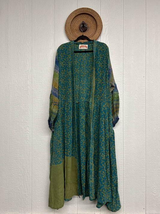 Crepe Sari Evermore Kimono 1026 007
