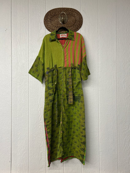 Pareo Kantha Gravity Duster Dress 0226 061