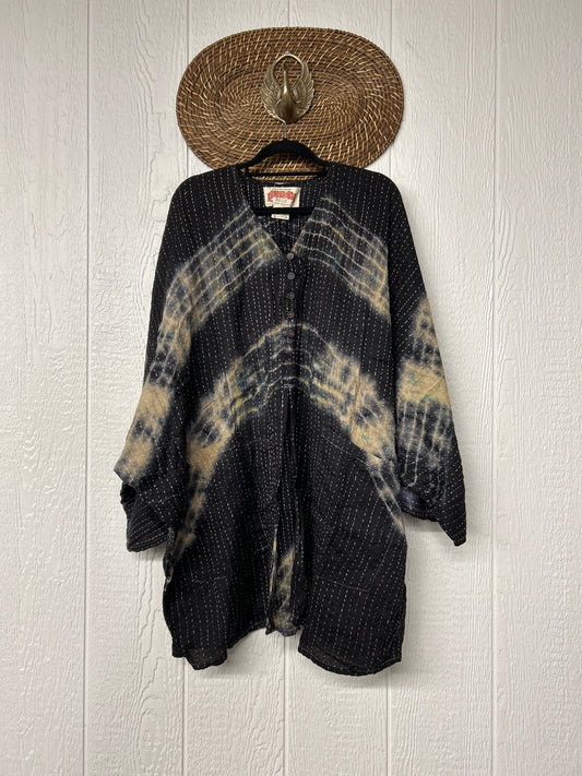 Pareo Kantha Gaia Split Tunic 0526 040