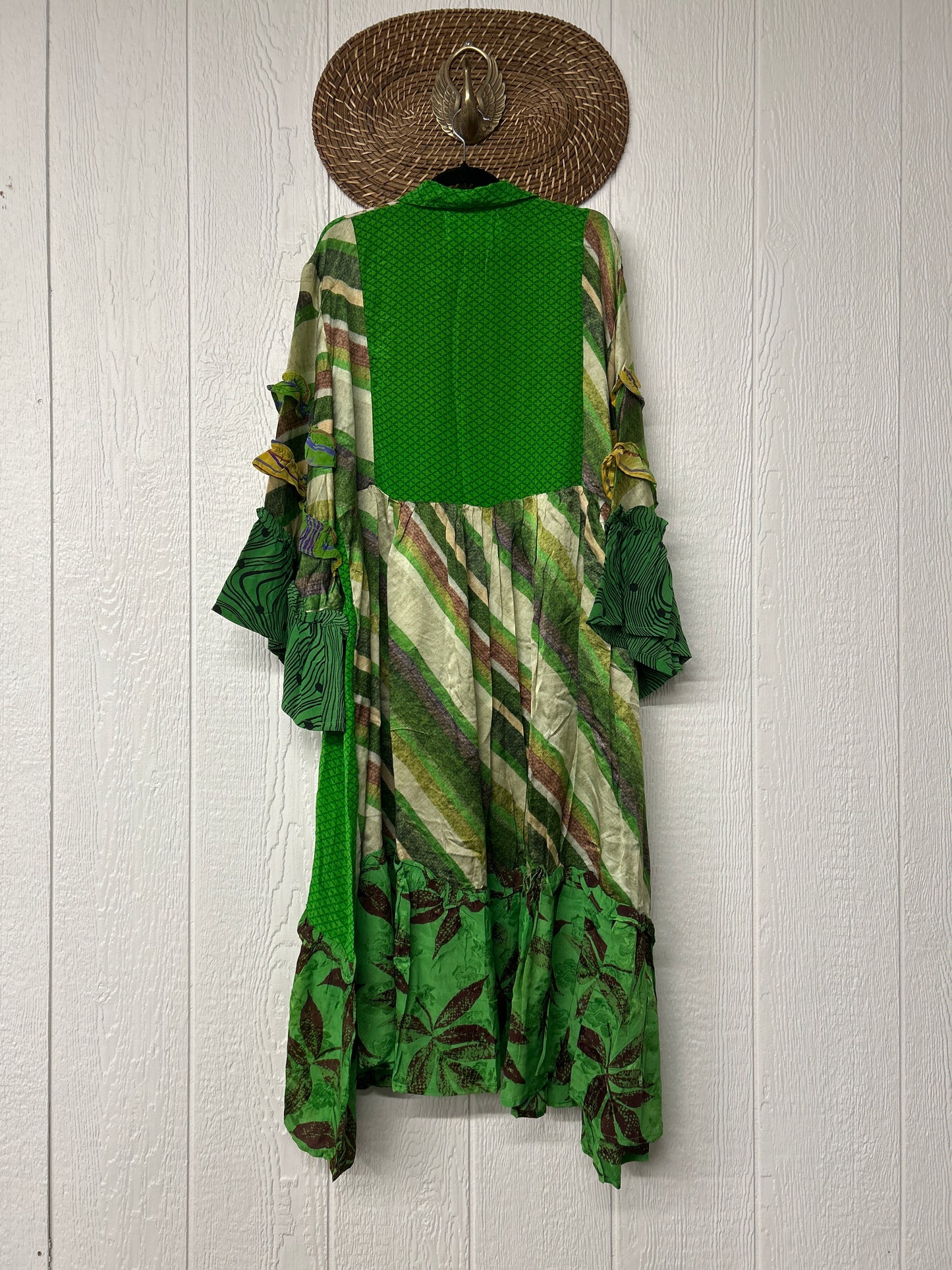 Crepe Sari Rhiannon Duster Dress 0226 104