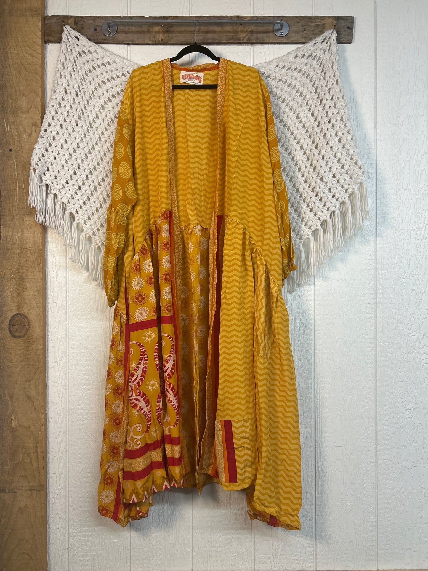 Crepe Sari Evermore Kimono 0326 094