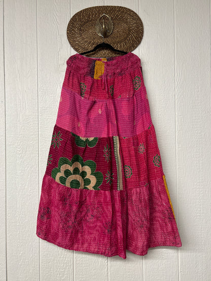 Pareo Kantha Lotus Maxi Skirt 0826 187