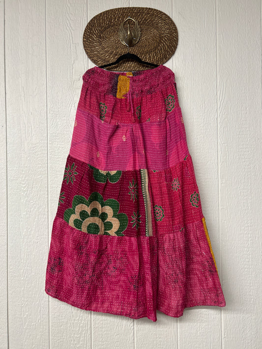 Pareo Kantha Lotus Maxi Skirt 0826 187