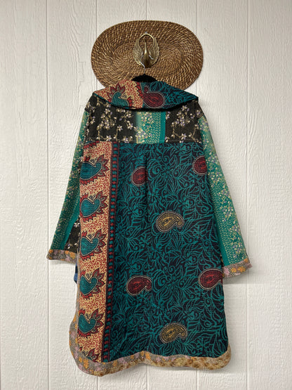 Fine Kantha Drifter Coat 1026 090