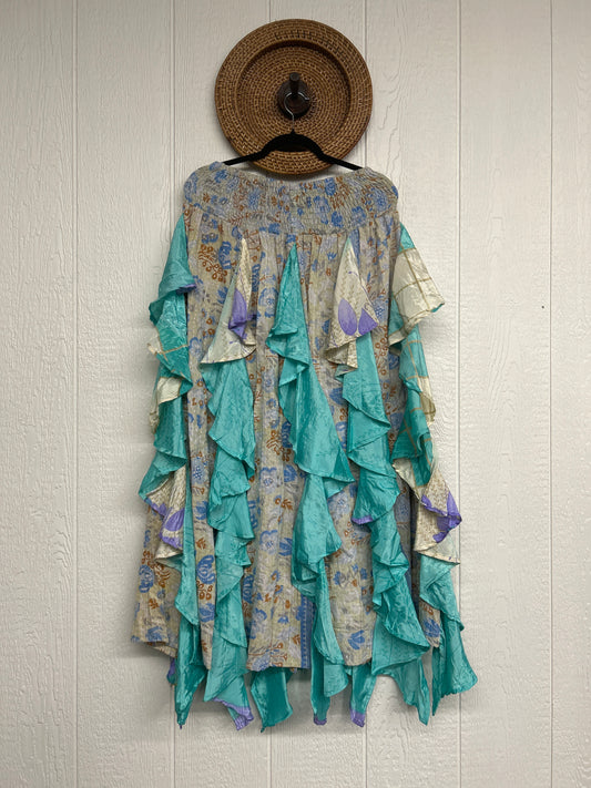 Pareo Kantha Willow Maxi Skirt 0826 243