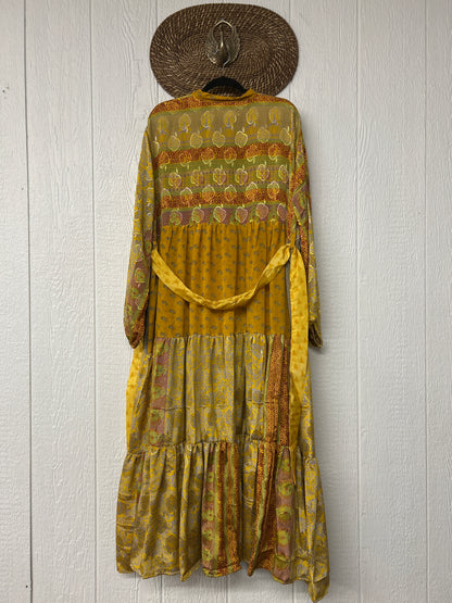 Rasgulla Sari Luminous Maxi Dress 0226 121