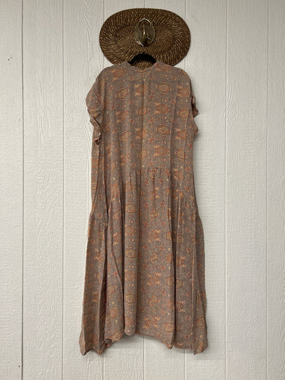 Crepe Sari Summer Evermore Kimono 0726 082