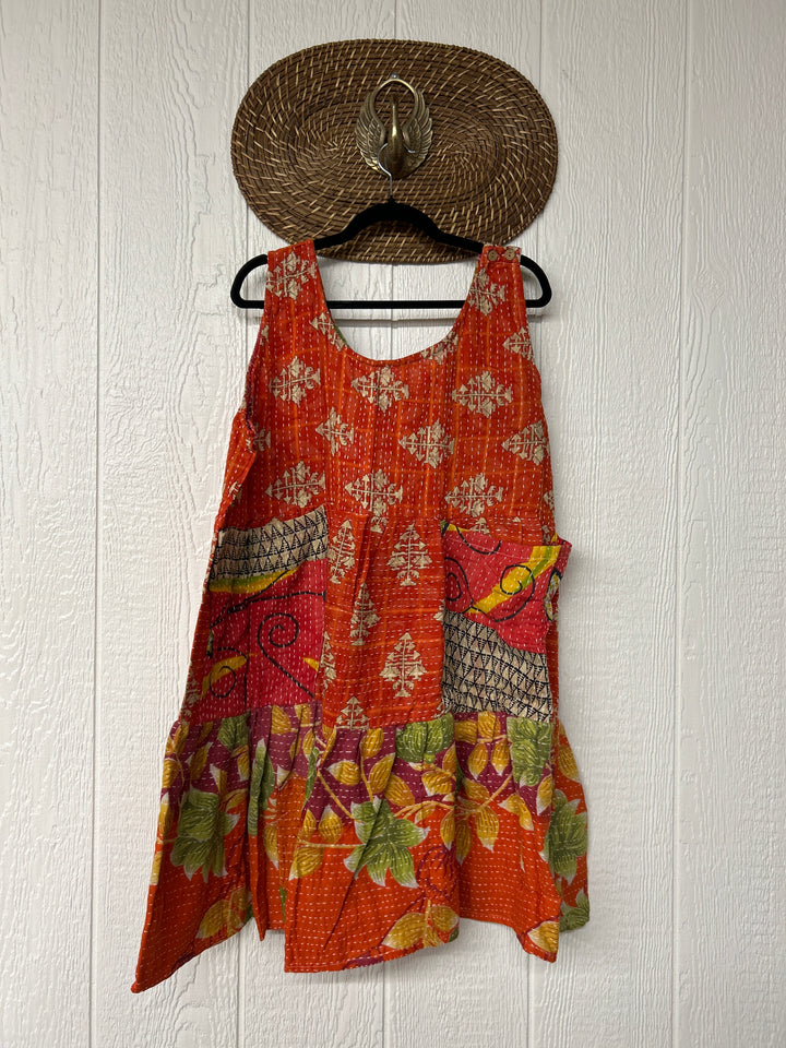 Kantha Meadow Mini Dress 0625 243