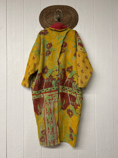 Fine Kantha Cowl Split Pullover 1225 081