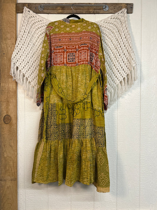 Pareo Kantha Luminous Maxi Dress 0126 273
