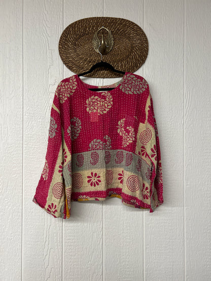 Pareo Kantha Wanderer Pocket Crop Top 0226 134